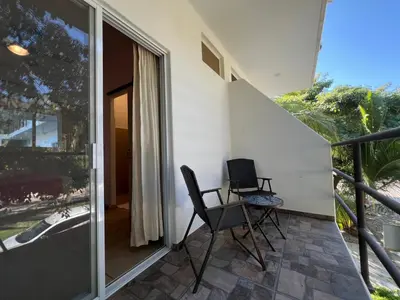 Un balcón o terraza de blue BOCANA
