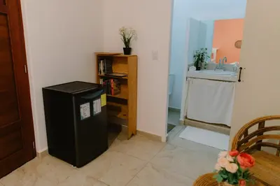 Una cocina o zona de cocina en blue BOCANA