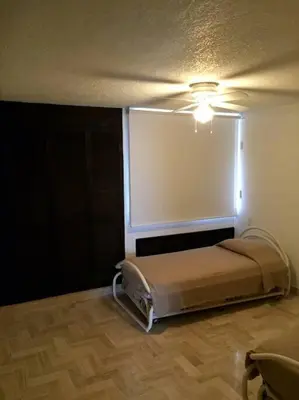 Cama o camas de una habitación en Departamento Familiar en Acapulco con Hermosa Vista!
