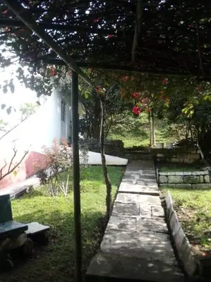 Jardín al aire libre en Casa Don Rubén