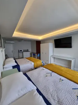 Cama o camas de una habitación en Casa Escamela Suites privadas