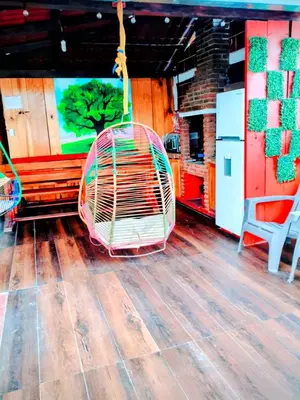 Plano de CABAÑA tipo habitación planta alta en Zacatlàn