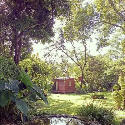Jardín al aire libre en Canto de Aves
