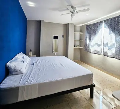 Cama o camas de una habitación en Sensity Home Recamara 5B, Amplia y luminosa