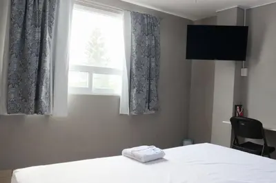 Cama o camas de una habitación en Sensity Home Recamara 5B, Amplia y luminosa