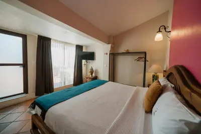 Cama o camas de una habitación en CASA GUIVÁ