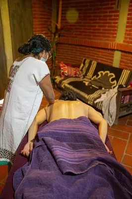 Spa o instalaciones de bienestar en Huayápam Yù'ú Lodge