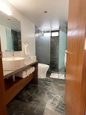Un baño de Great apartment in the heart of Coyoacan