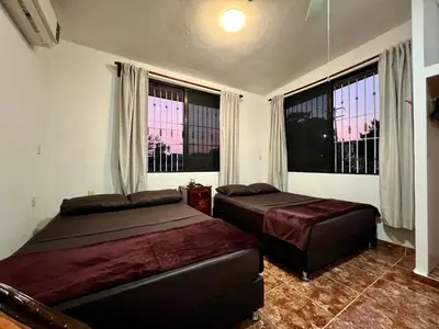 Zona de estar de Casa Solar Boutique Eco-Hotel Doble queen size