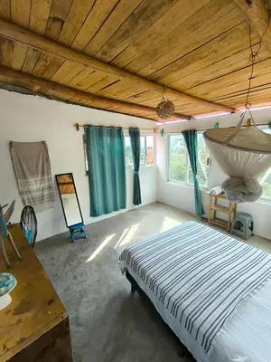 Plano de Habitacion vista al mar, Villa fiorito Zipolite.
