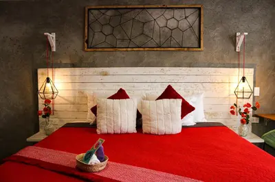 Cama o camas de una habitación en Casa Flora Handmade Hotel