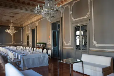 Zona de estar de Palacio Julio Hotel