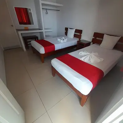 Cama o camas de una habitación en Hotel MCH
