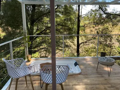 Un balcón o terraza de ZACATLAN CONTENEDORES