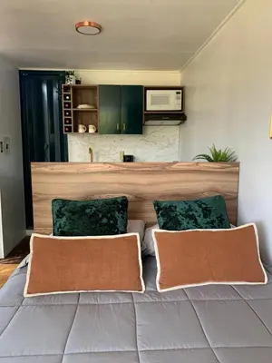 Una cocina o zona de cocina en ZACATLAN CONTENEDORES