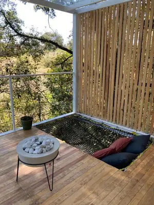 Un balcón o terraza de ZACATLAN CONTENEDORES