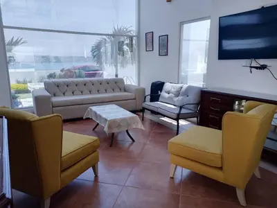 Zona de estar de Casa entera en exclusiva privada