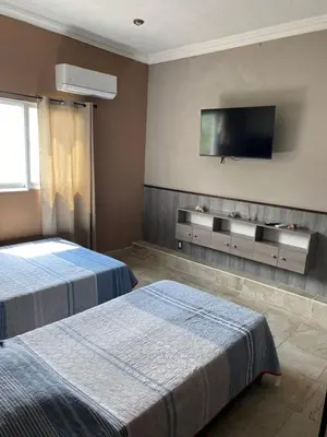 Cama o camas de una habitación en Casa Mía Morelos