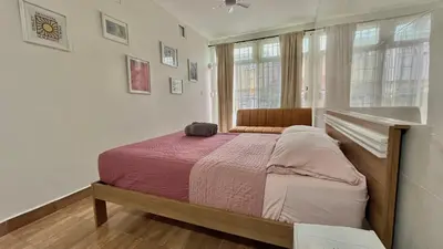 Cama o camas de una habitación en Loft en Veracruz
