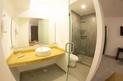 Un baño de HOTEL REFORMA 14