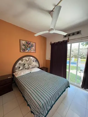 Cama o camas de una habitación en Palmas