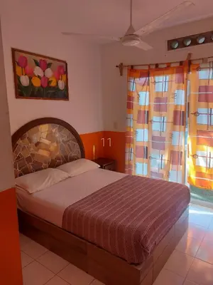 Cama o camas de una habitación en Palmas