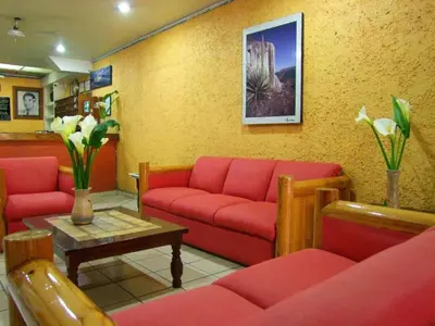 Zona de estar de Hotel Oaxaca Dorado