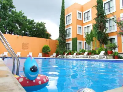 Piscina en o cerca de Hotel Oaxaca Dorado