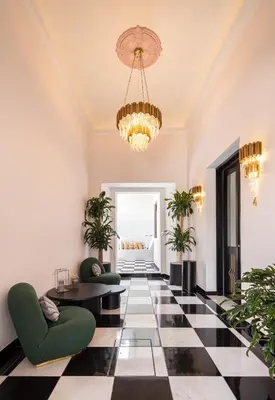 Zona de estar de HOLT Hotel De Mi Independencia King Room