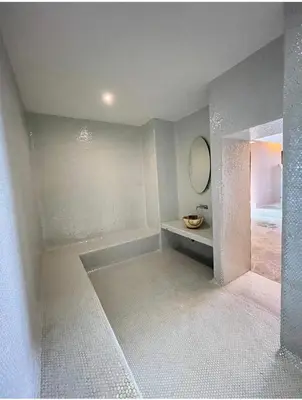 Cama o camas de una habitación en LA ISLA RESIDENCES/HERMOSO DEPA