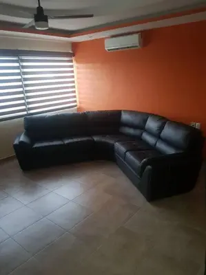 Zona de estar de Departamento en Zona Dorada de Acapulco