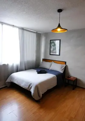 Cama o camas de una habitación en Compact Studio Apartment Casa Icacos Apt 6
