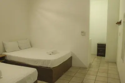 Cama o camas de una habitación en Hotel OM DownTown