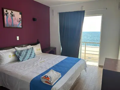 Cama o camas de una habitación en Hotel Jar8 Bule