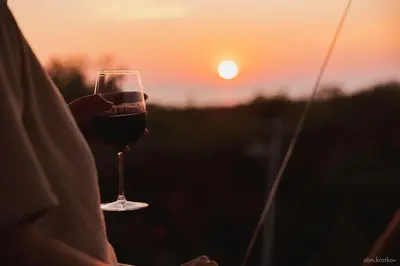 Amanecer o atardecer desde la villa o alrededores