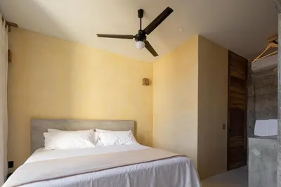 Cama o camas de una habitación en Casa Kame