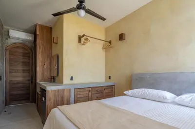 Cama o camas de una habitación en Casa Kame