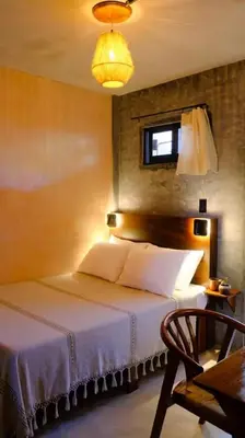 Cama o camas de una habitación en Nectar Hotel, Cafe, Cowork - Adults Only