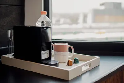 Utensilios para hacer té y café en Punto Lofts Periférico Sur