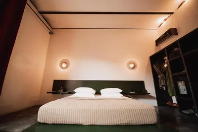 Cama o camas de una habitación en Otro Oaxaca, a Member of Design Hotels