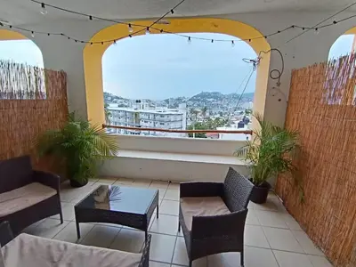 Un balcón o terraza de Twin Towers Tres Mares