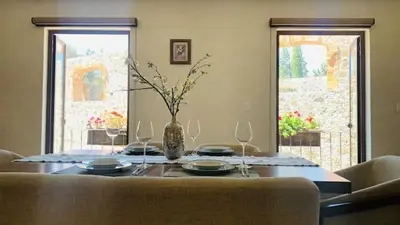 Zona de estar de Departamento Lux En Val’Quirico Loft Frontana