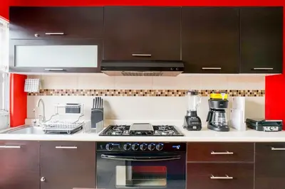 Una cocina o zona de cocina en Bella Residencial Arco Antiguo Yautepec