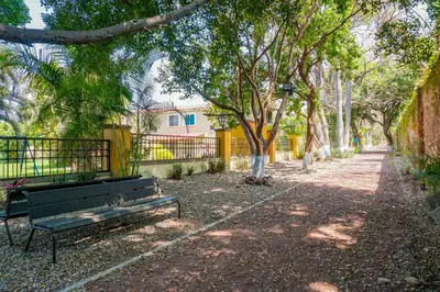 Jardín al aire libre en Bella Residencial Arco Antiguo Yautepec
