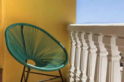 Un balcón o terraza de Casa Santiago