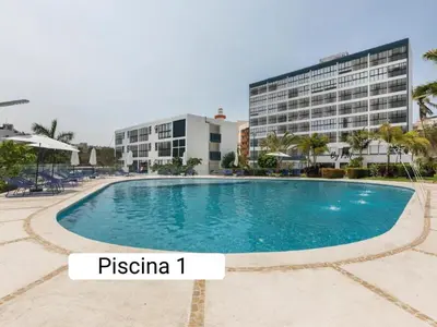 Piscina en o cerca de Departamento en Condominio Astoria