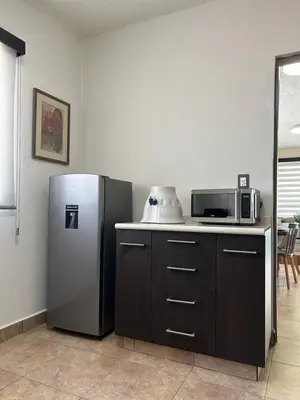 Una cocina o zona de cocina en Xochimilco Apartment