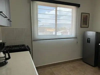 Una cocina o zona de cocina en Xochimilco Apartment