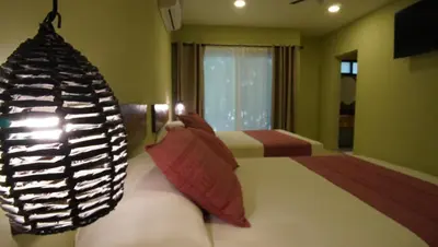 Cama o camas de una habitación en Hotel Bindani’