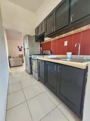 Una cocina o zona de cocina en Depa Calpan